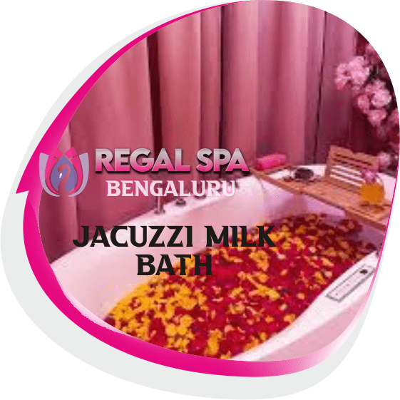 Jacuzzi Milk Bath in Ombr Layout Banaswadi